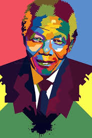 Nelson Mandela Pop Art Mandela Art Nelson Mandela Art Pop Art Illustration