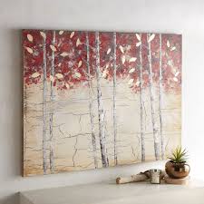Birch Tree Wall Art Tall Red Birch Tree Art Pier 1 Imports Tree Wall Painting Birch Tree Art Nature Canvas Painting