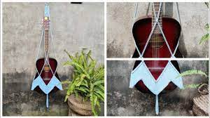 Diy macrame guitar hanger #2, macrame tutorial by tnartncrafts. Diy Macrame Guitar Hanger 1 Macrame Tutorial By Tnartncrafts Youtube