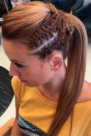 92 Different Ponytail Hairstyles To Fit All Moods And Occasions Ponytail Hairstyles Hair Styles Braided Ponytail Hairstyles