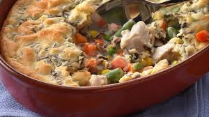 Bisquick Pot Pie Recipe Turkey Wild Rice Turkey Pot Pie Recipe Food Recipes Pot Pie Turkey Casserole