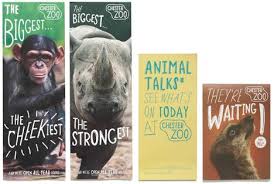 Chester Zoo Leaflets Zoo Poster Design Chester Zoo Zoo Marketing