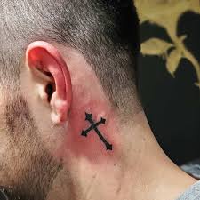 Where do you get a cross tattoo on your neck? Top 69 Best Small Cross Tattoo Ideas 2021 Inspiration Guide