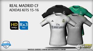The font used for the name of the player and number on the jersey has 3d. Real Madrid Cf Adidas 15 16 Hd Font Numbers Fifa 15 At Moddingway