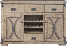 Sierra Vista Driftwood Server Rectangle Dining Set Dining Room Buffet Sierra Vista
