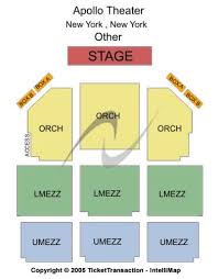 Apollo Theater Tickets And Apollo Theater Seating Chart