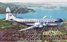 Vintage Pan American World Airways Clipper Flying Above The San Francisco Bay Boeing Aircraft Boeing Vintage Airlines