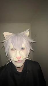 Cat Face Mask Guy Gore