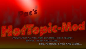 Check spelling or type a new query. Pac S Hottopic Mod Lava Fire And Furnances New Recipes Blocks Items Etc Minecraft Mod
