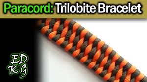 Hongda paracord/550 paracord/paracord 550/100% nylon paracord, paracord, used by the us military, great for bracelets and lanyards 4.5 out of 5 stars 11 $7.99 $ 7. Trilobite Bracelet Simple Paracord Tutorial Youtube