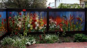 Maybe you would like to learn more about one of these? I Revived Our Old Garden Fence By Painting Vivid Flowers On It Bored Panda