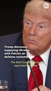 President Trump says the U.S. is mulling Ukraine's request for Patriot air  defense systems and missiles. bit.ly/3Tv9KDC