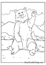 There are three main species of bears, the brown bear, the… Bear Coloring Pages Updated 2021