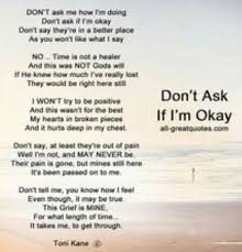 I Am Not Ok Grieving Quotes Grief Poems Dad Quotes