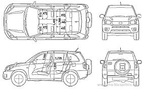 Learn more about the 2018 toyota rav4. Blueprints Cars Toyota Toyota Rav4 5 Door 2005