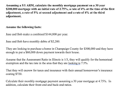 Or, multiply the amount you borrow (a) by the monthly interest rate, which is the annual interest rate (r) divided by 12: Assuming That You Have A 150 000 Mortgage With A 8 Chegg Com