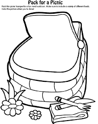 We have compiled for you a large collection of images with different animals. Pack For A Picnic Coloring Page Crayola Com