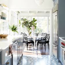 A galley kitchen consists of two parallel runs of units forming a central corridor within which to work. Small Galley Kitchen Ideas Design Inspiration Architectural Digest
