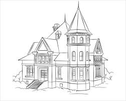 The spruce / elise degarmo the easter coloring pages in the list below are sure to put your chi. 9 House Coloring Pages Jpg Ai Illustrator Download Free Premium Templates