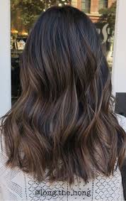 Yes, it may be not so healthy for it 3. Trendy Hair Highlights Natural Coffee Toned Balayage On Black Hair Black Hair Balayage Hair Styles Subtle Balayage Brunette