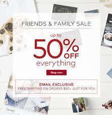 For example, they recently offered free standard shipping on orders of $75 dollars or more. Vistaprint Friends Family Sale Email Exclusive Offer Inside Milled