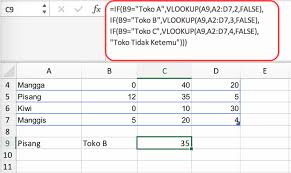 Selain itu, rumus tersebut juga bisa digunakan untuk tabel yang berbeda sheets. Vlookup Rumus Excel Fungsi Contoh Penggunaannya
