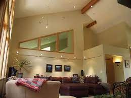 Many people have to work on the tough task of decorating rooms with vaulted ceilings. Vaulted Area Lighting Vaulted Ceiling Living Room High Ceiling Lighting Vaulted Ceiling Lighting