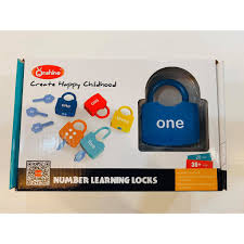 Match the numbers on the locks and counting keys to open the locks! Ready Stock Children Early Educational Cognitive Learning Numbers Locking Preschool Toy Shopee Malaysia