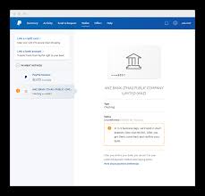 Account limits prevent certain actions on your paypal account. Paypal Guide How To Link A Bank Account Paypal Thailand