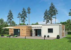 Plan Maison Ossature Bois Natimoe Toit Plat Natilia Architecture House Styles House