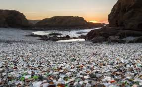 Compare the distances and find out how far are we from fort bragg by plane or car. Glass Beach Fort Bragg Ca California Beaches