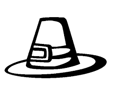 We used this pilgrim hat print out to make little hats for the 1st. Pilgrim Hat Coloring Page Coloringcrew Com