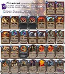 The grand tournament card list. Control Warrior Has Always Been A Favorite Of Mine Now With N Zoth Find More Tournament Decks Through Our Linkin Bio Hearthstone Stam