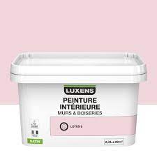 Peinture luxens happy vert tranquille. Peinture Mur Et Boiserie Luxens Lotus 6 Satine 2 5 L Leroy Merlin
