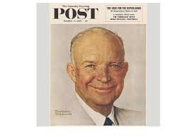 From “Norman Rockwell Visits a Country Editor” The Saturday Evening Post  May 25th, 1946 Said the Christie's auction in 2015 where it sold for  $11,589,000: https://www.christies.com/en/lot/lot-5946022 “…In Norman  Rockwell Visits a Country