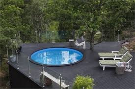 Pool On Deck Uteplats Tradgardsdack Tradgardsdesign