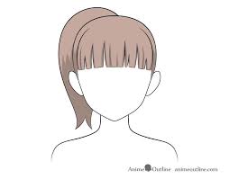 How To Shade Anime Hair Step By Step Animeoutline Anime Hair How To Shade Step By Step Hairstyles