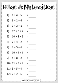 Se plantean a los niños retos mentales divertidos para encontrar la solución al enigma. Sumas Calculo Mental Rincon Dibujos Fichas De Matematicas Fichas Problemas Matematicos