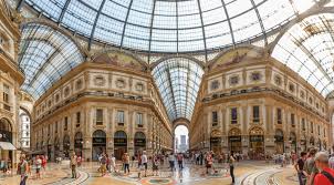 Milan shopping district