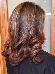 Chopped up medium brown hair with dark blonde highlights. 37 Amazing Medium Length Hairstyles For Women