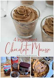 Easy Chocolate Mousse Recipe Walking On Sunshine Recipes Recipe Chocolate Mousse Recipe Easy Chocolate Mousse Mousse Recipes