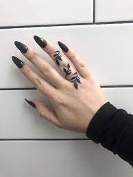 Floral Finger Tattoo Finger Tattoo For Women Finger Tattoos Small Finger Tattoos