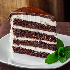 Midnight Mint Chocolate Cake Dark Chocolate Cake Layers Of Mint Frosting