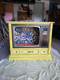 Diy upcycled old console tvs. Upcycled Vintage Tv Old Tv Consoles Vintage Tv Vintage Tv Stand