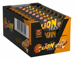 8 99 24x 33g Nestle Lion 2go Bar Peanut 24 X 33g Anzeige Schokoriegel Milchschokolade Gerstenmalzextrakt
