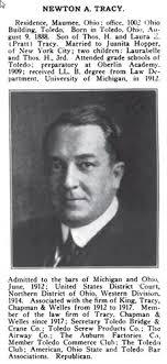 Newton A “Newt” Tracy (1888-1939)