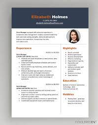 Download the best simple resume template free download in word and psd file format for your job search. Cv Resume Templates Examples Doc Word Download