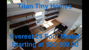 All of the homes are 399 sqft or under and nearly 70 percent of park model rv owners locate their unit within several hours. Tiny Houses For Sale 24 Foot Titan Tiny Homes Everest Home Design Minimalist House On Wheels Youtube