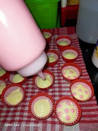 Apam nasi, coklat, cheese pandan, polkadot. Buat Apam Polkadot Guna Bekas Sos Kukus Api Perlahan Elak Merekah Mingguan Wanita