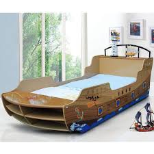 Kids Single Mdf Pirate Ship Sea Rover Bed Frame Buy Kids Furniture Kid Beds Kids Bunk Beds Bed